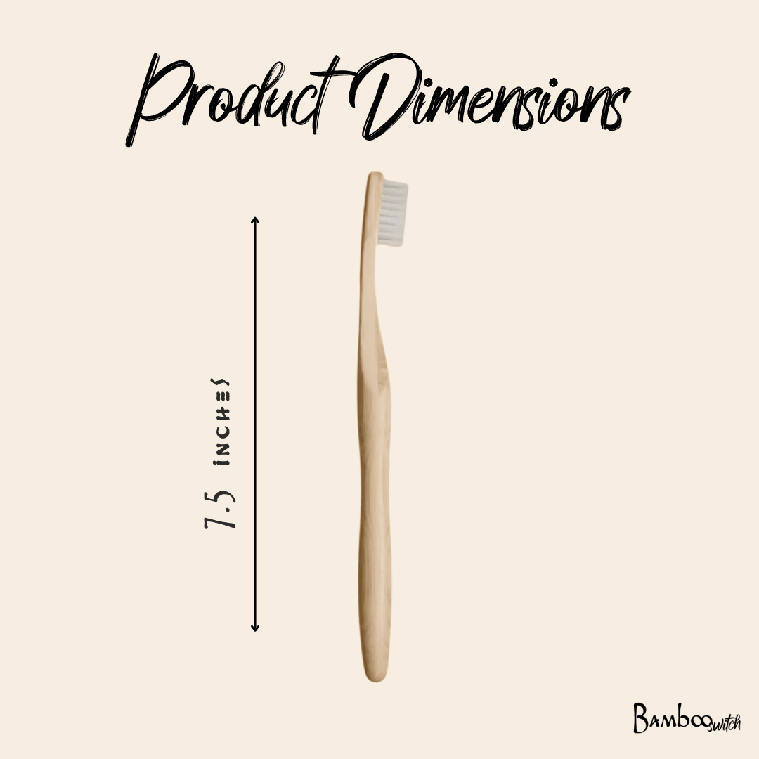 Bamboo Switch — 100% Compostable Bamboo Toothbrush