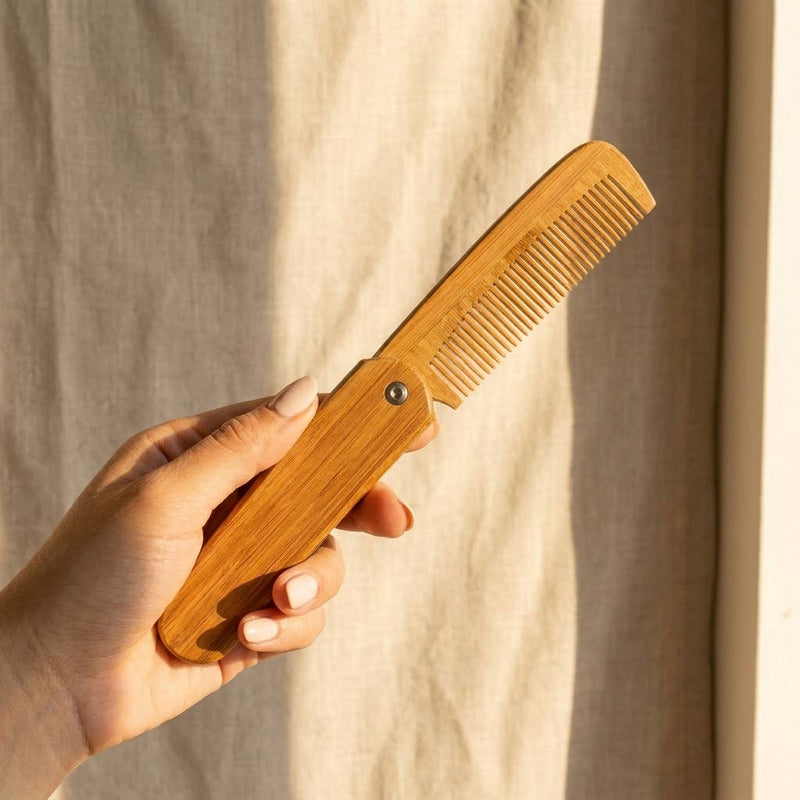 Bamboo Switch — Bamboo Hair Comb | Foldable