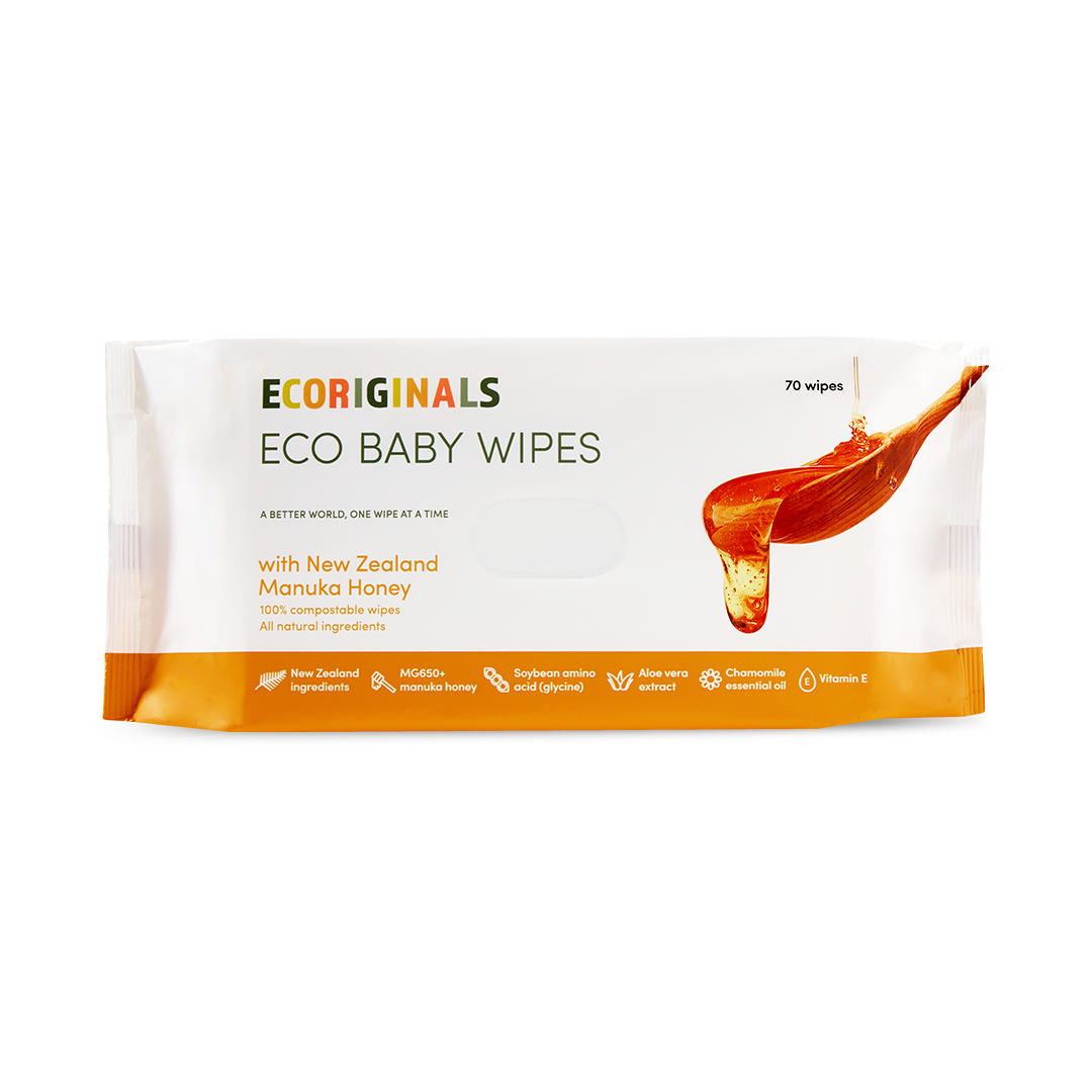 Ecoriginals Plant Based Manuka Honey Wipes