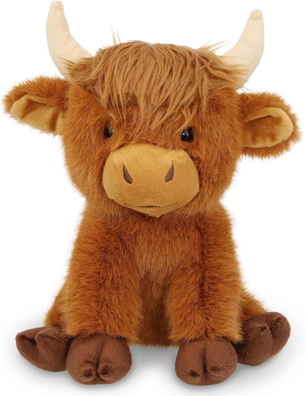 Cota Global Floppy Highland Cow Plush 9 inch