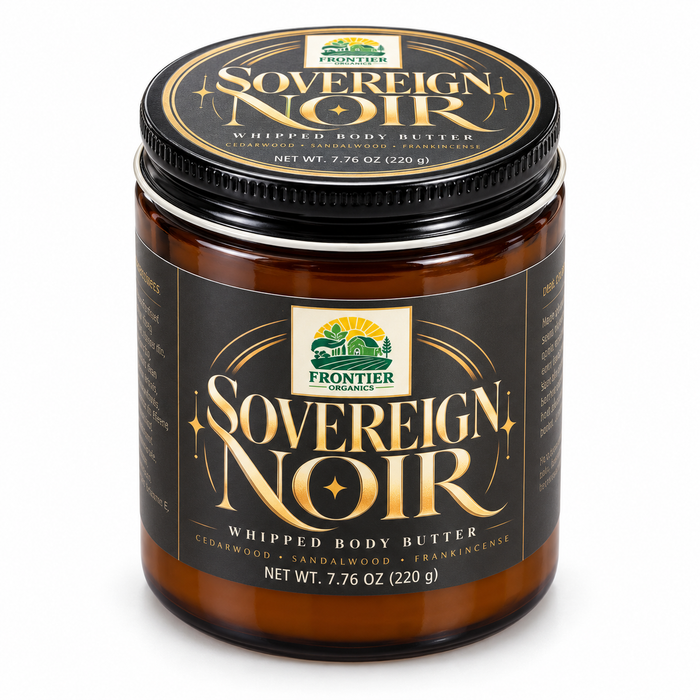 Frontier Organics — Sovereign Noir · Whipped Body Butter