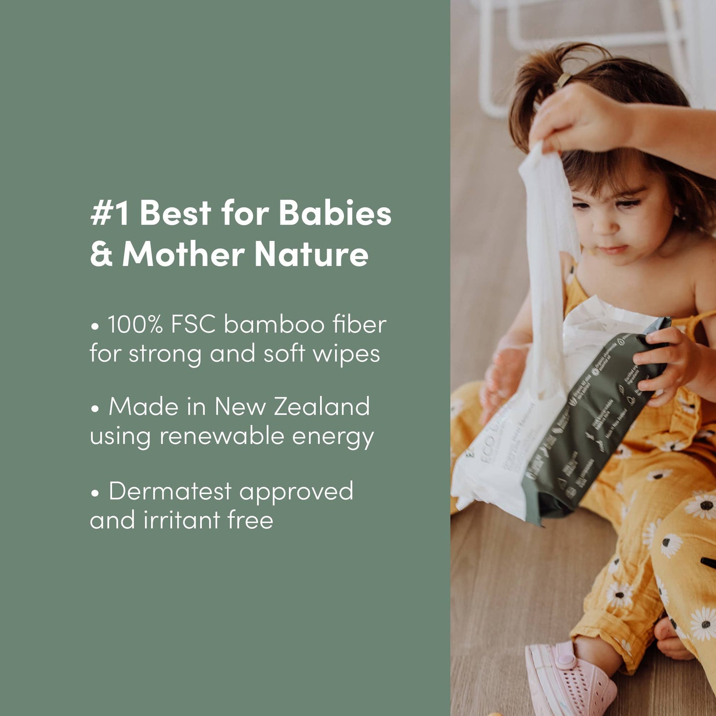 Ecoriginals Plant Based Goat Milk Wipes