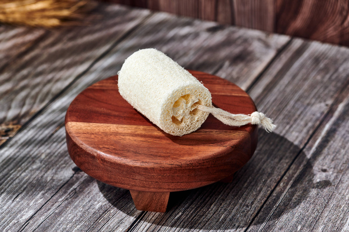 Desesh — Natural Loofah Exfoliating Slices (Plastic Free, Unpackaged)