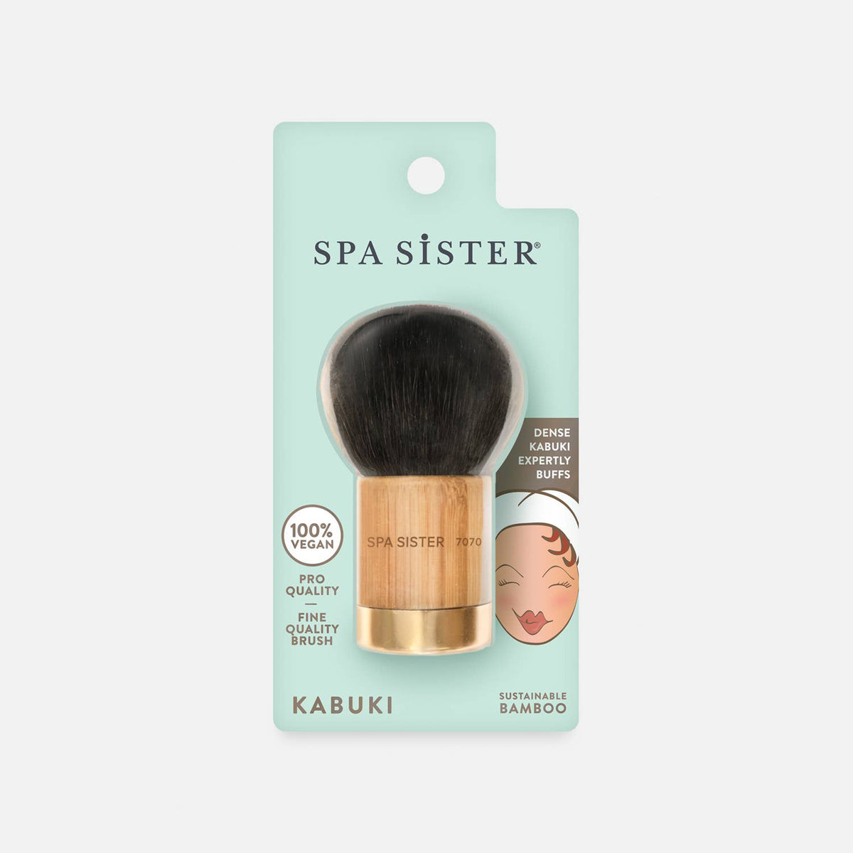 Bath Accessories Company — Short Kabuki Brush