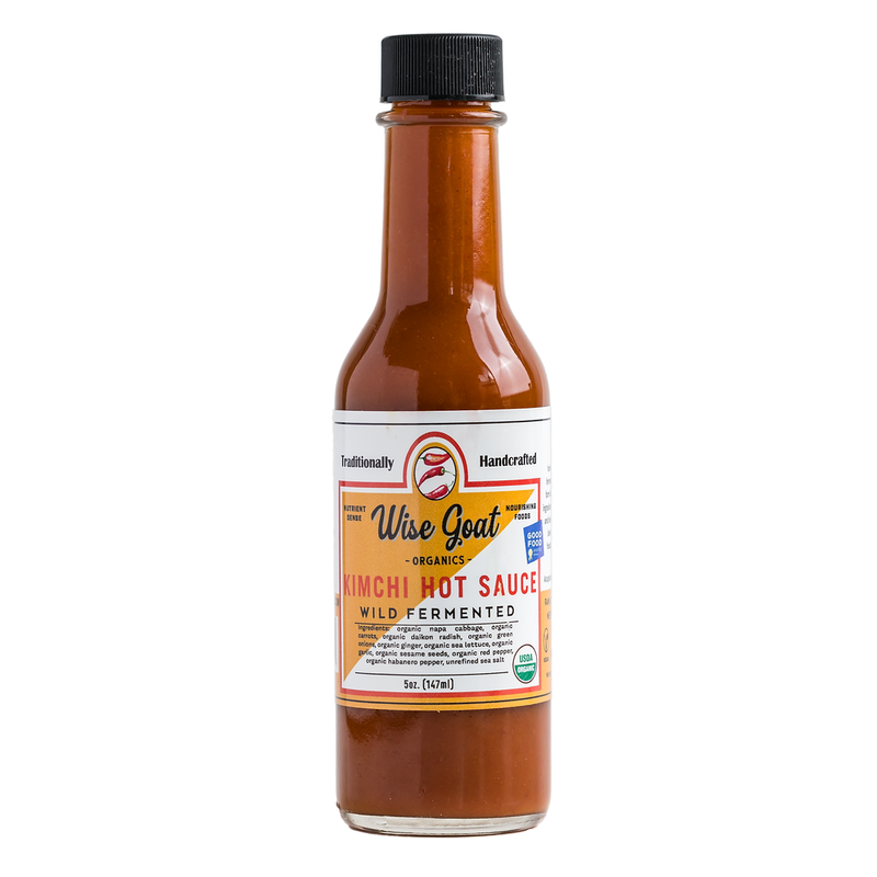 Wise Goat Organics — Kimchi Hot Sauce - Organic & Fermented
