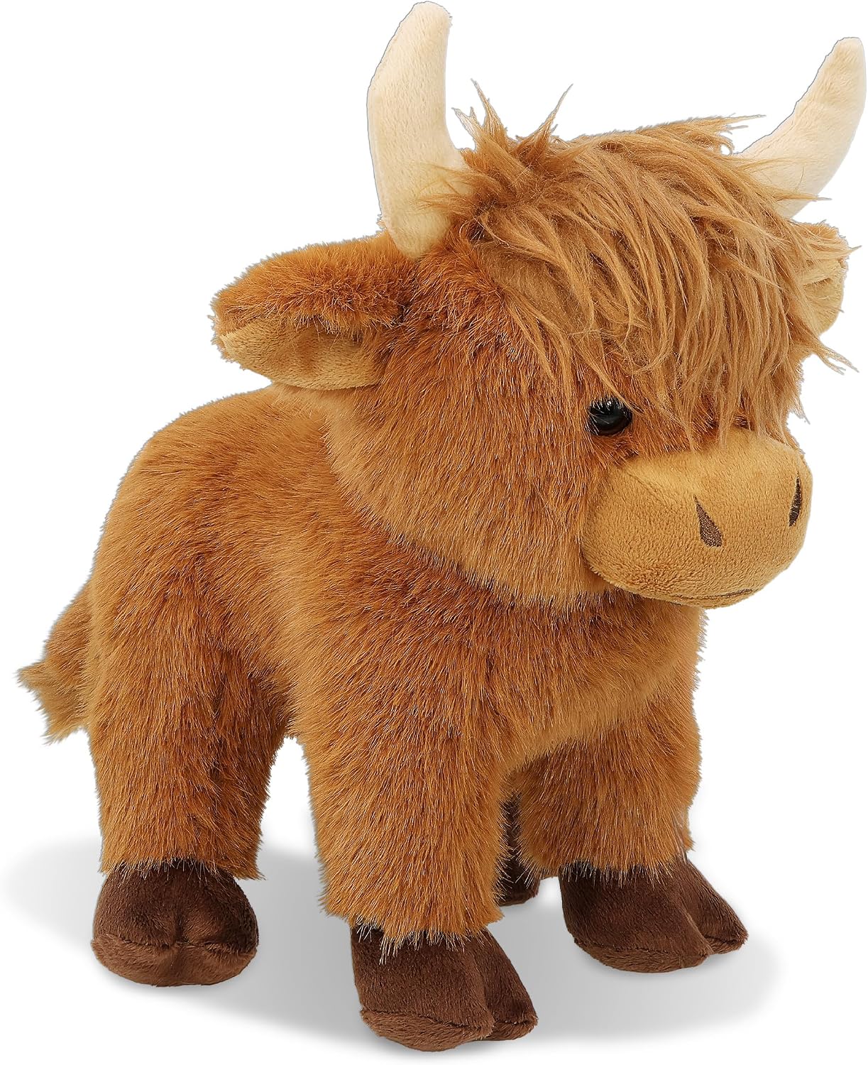 Cota Global Standing Highland Cow Plush 9 inch