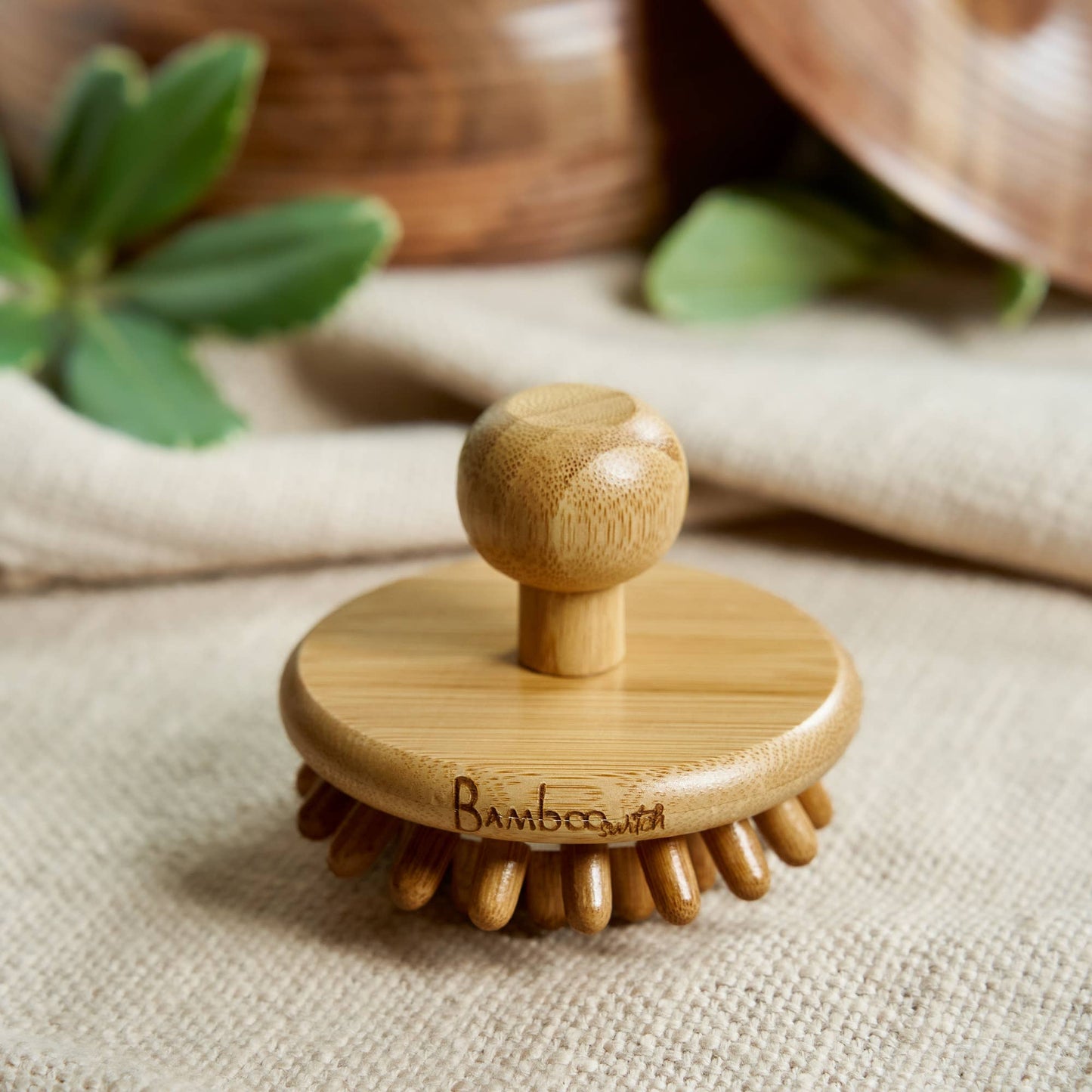 Bamboo Stimulating Scalp Massager | Faire Market Bestseller