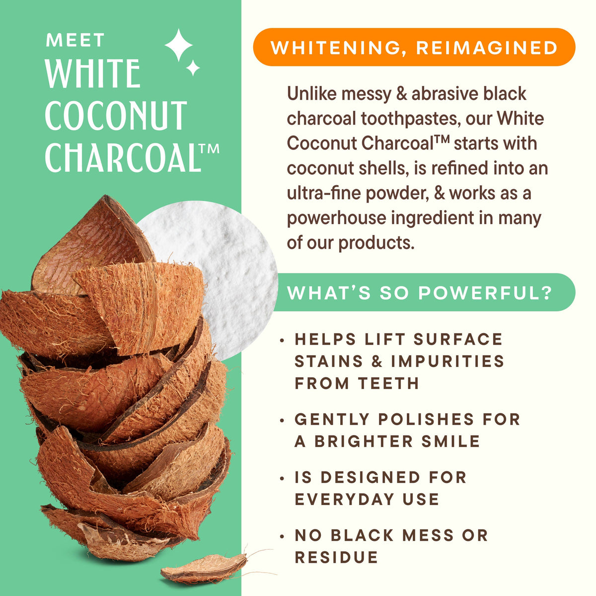 Dr. Ginger's — Whitening Toothpaste | Activated White Coconut Charcoal™