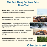 A Better Treat — Organic Freeze Dried Pumpkin Dog and Cat Treats