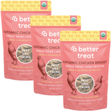 A Better Treat — Organic Freeze Dried Chicken Breast Dog and Cat Treats