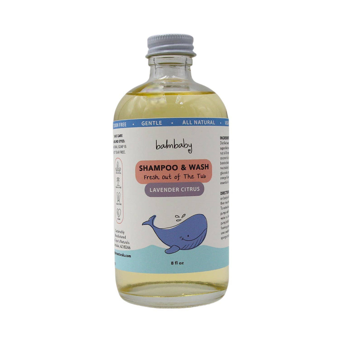 Taylor's Naturals — Natural Baby Wash/Shampoo - BULK / REFILL Closed Loop