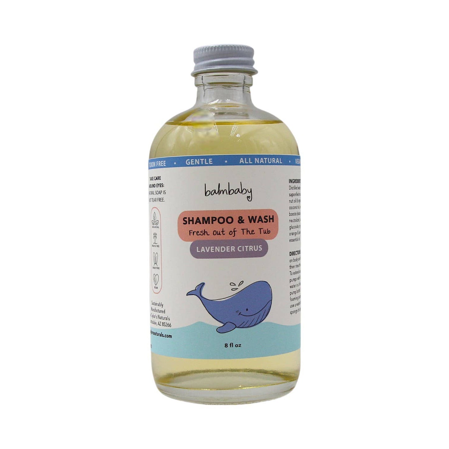 Natural Baby Wash/Shampoo - BULK / REFILL Closed Loop