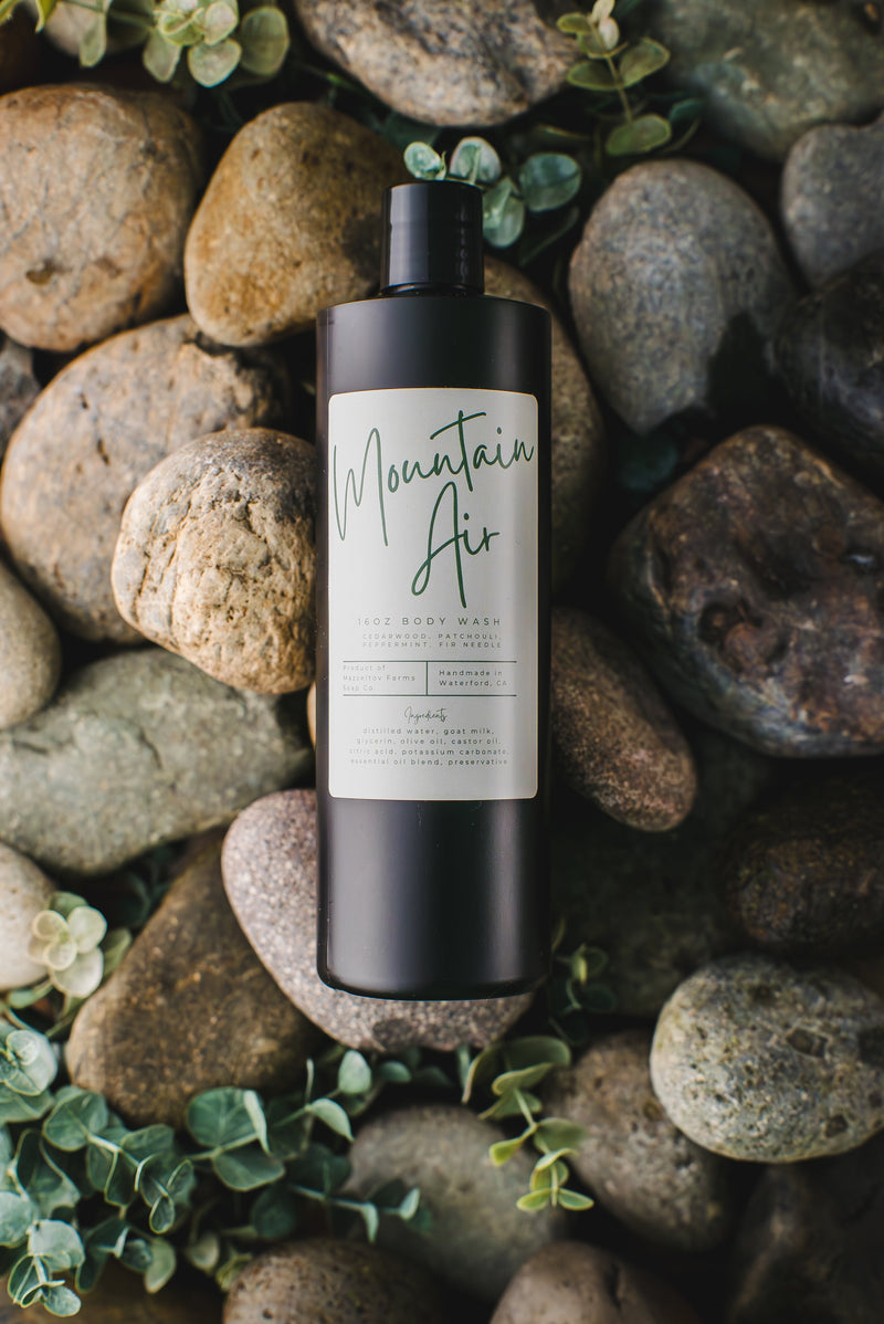 Mazzeltov Farms — Mountain Air Goat Milk Body Wash