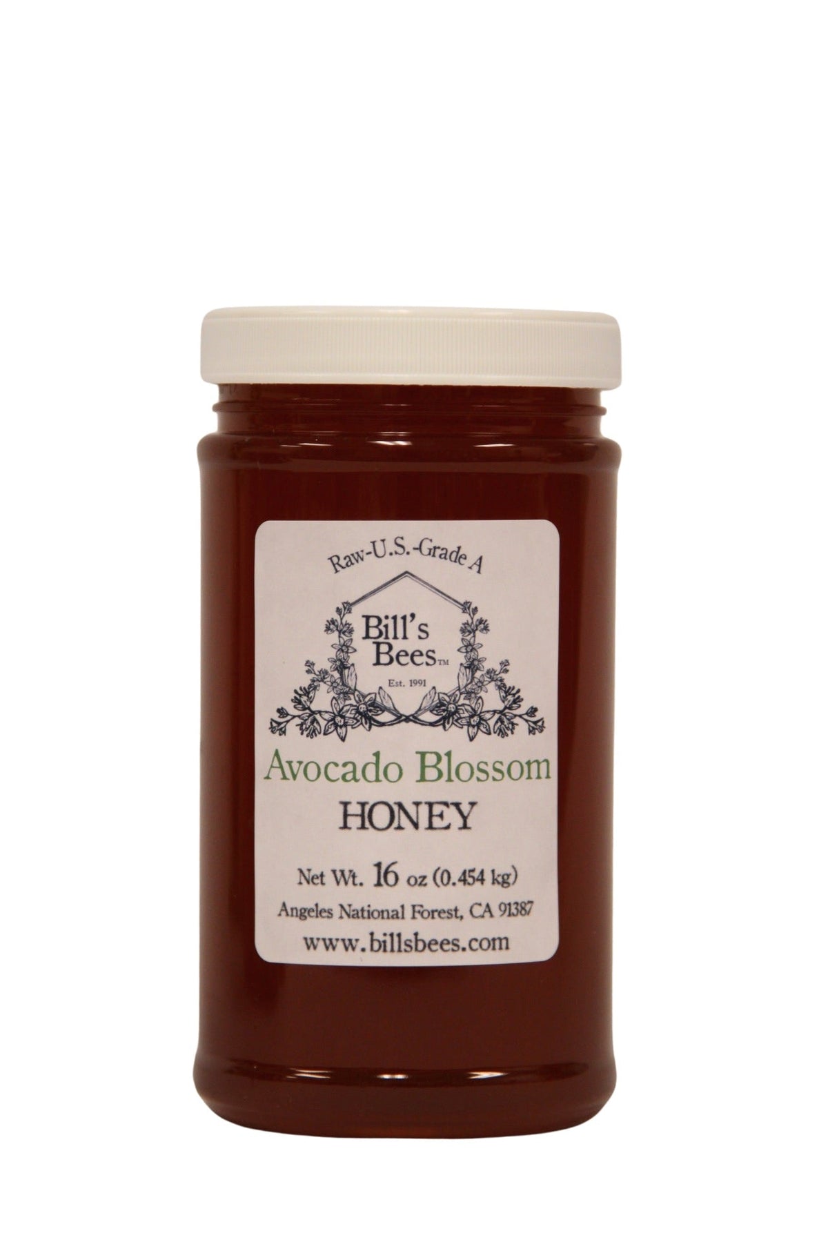 Bill's Bees — Raw Avocado Blossom Honey