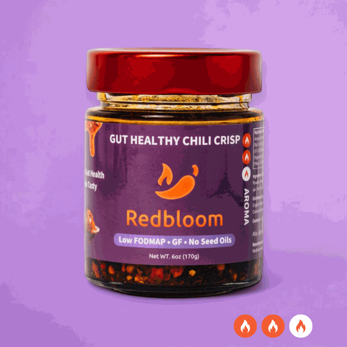 Redbloom — Gut-Healthy Chili Crisp · Medium Aroma