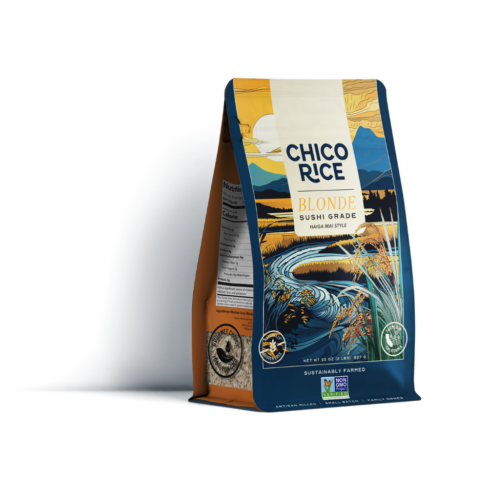 Chico Rice Blonde Milled California Japonica 2 lb