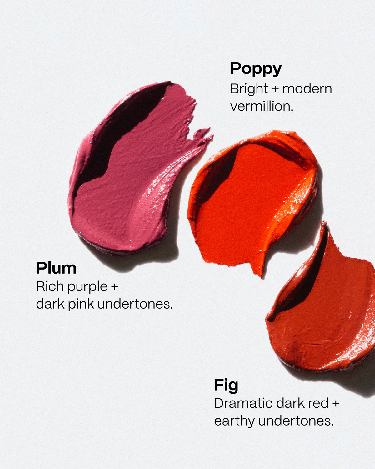 Mad Hippie Cheek & Lip Tint color swatches