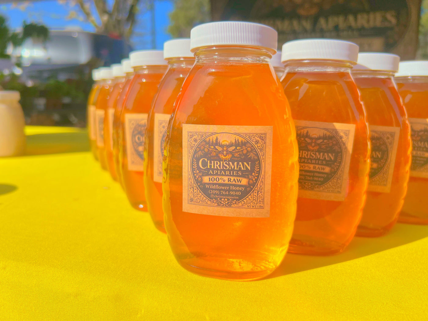 Chrisman Apiaries Raw Wildflower Honey
