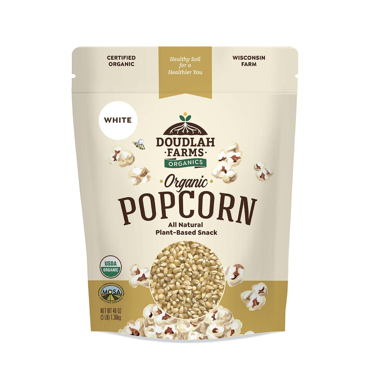 Doudlah Farms Organics — Organic Popcorn Kernels · 3 lb