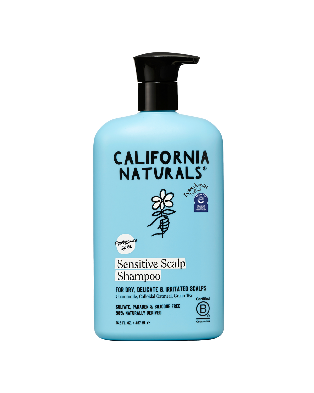 California Naturals — Sensitive Scalp Shampoo 16.5oz