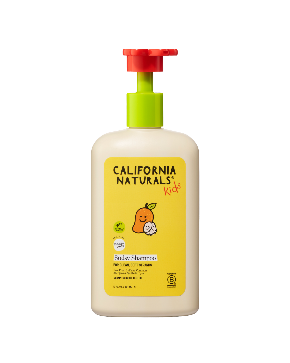California Naturals — Kids Sudsy Shampoo 12oz