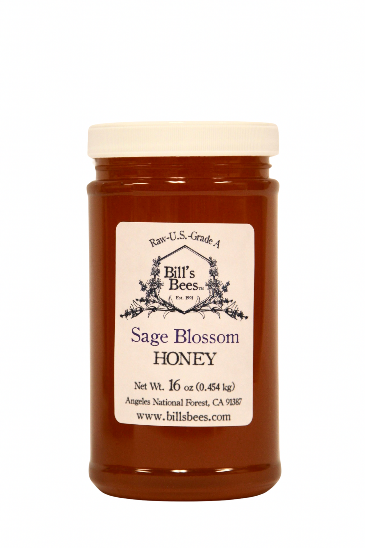 Bill's Bees — Raw Sage Blossom Honey