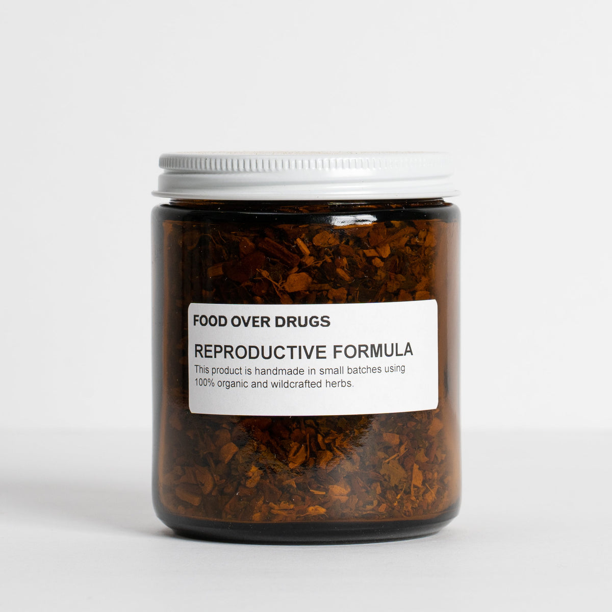Food Over Drugs Reproductive Formula (Female) tea jar
