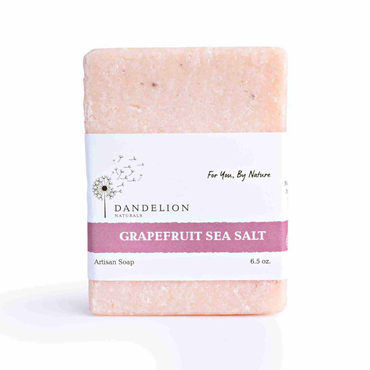Dandelion Naturals Grapefruit Sea Salt Bar Soap