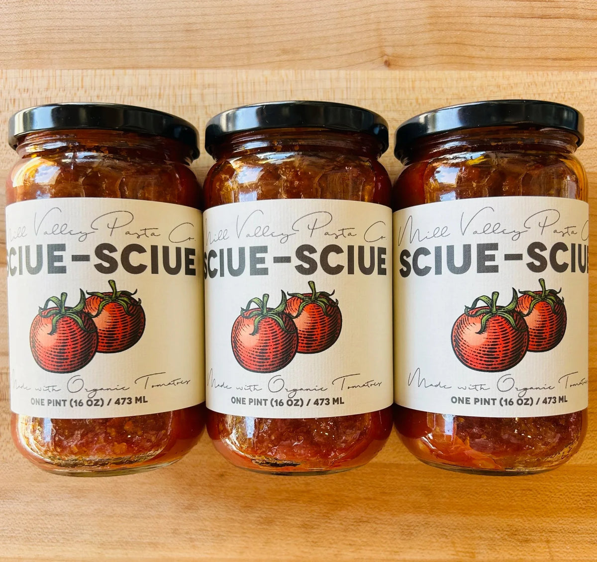 Mill Valley Pasta Co. — Small-Batch Pasta Sauce · 16 oz Jar