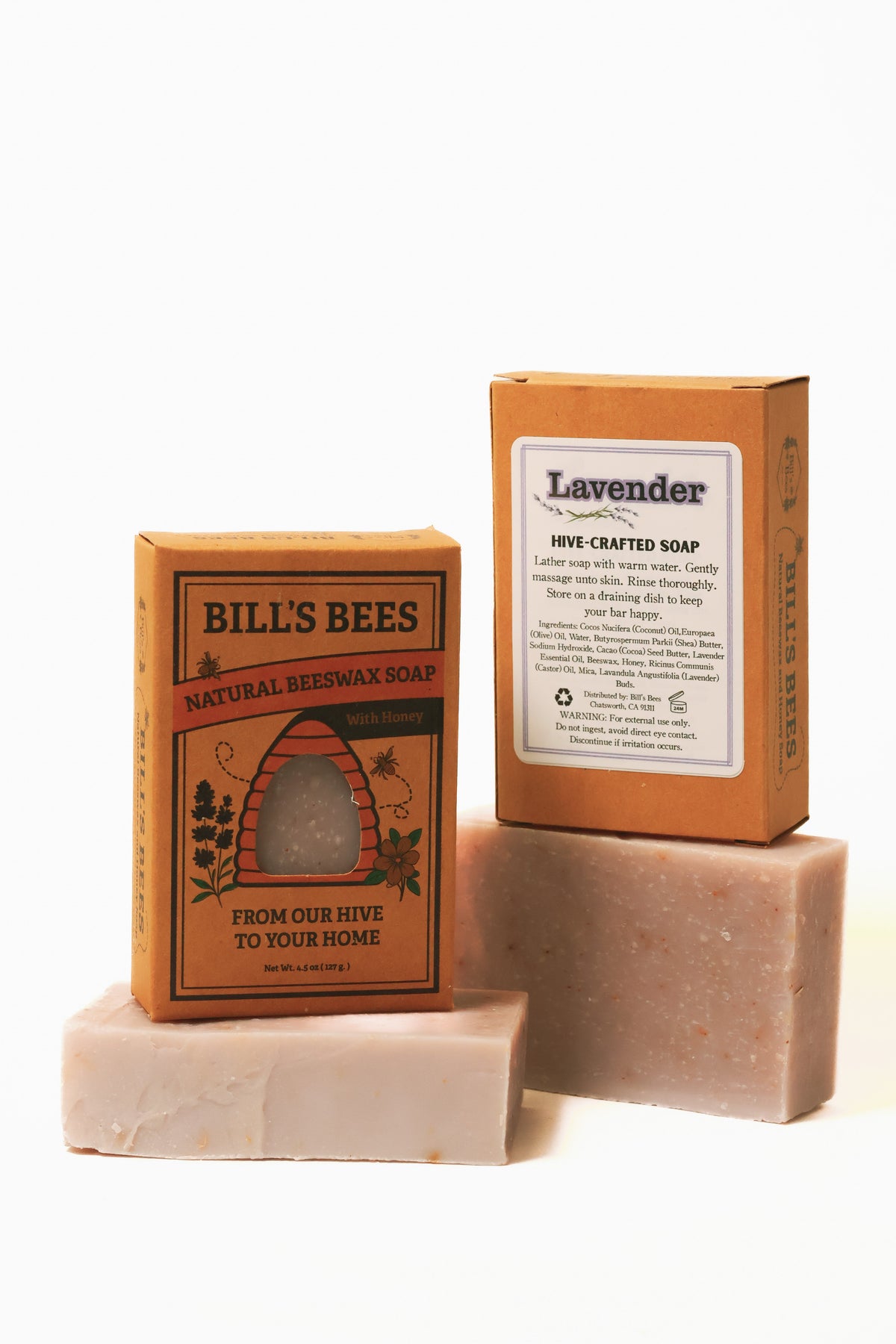 Bill's Bees Lavender Soap Bar