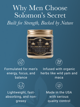 Genesis Holistic Health — Solomon's Secret Men's Wild Yam Cream (4 oz)