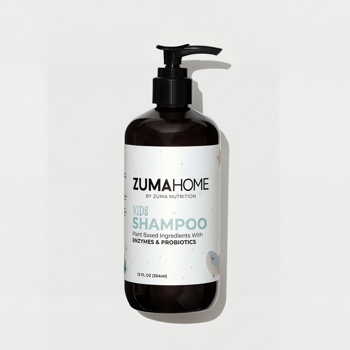 Zuma Nutrition Kids-Safe Organic & Wild-Crafted Shampoo