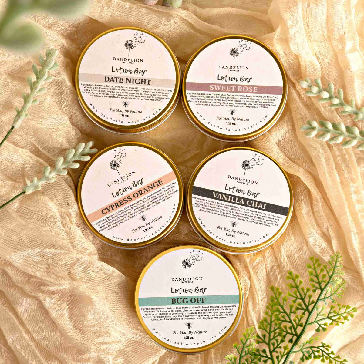 Dandelion Naturals Tallow Lotion Bar