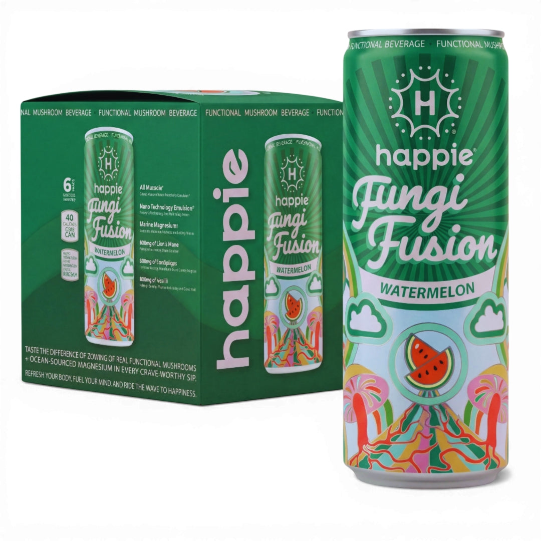 Happie Fungi Fusion Watermelon Mushroom Drink