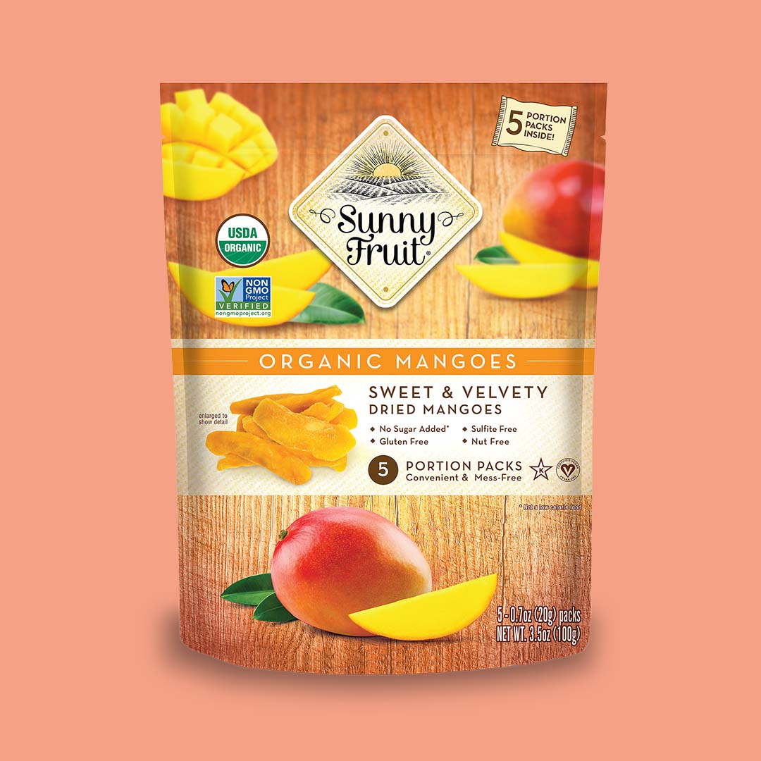 Sunny Fruit — Organic Dried Mangoes (No Added Sugar)