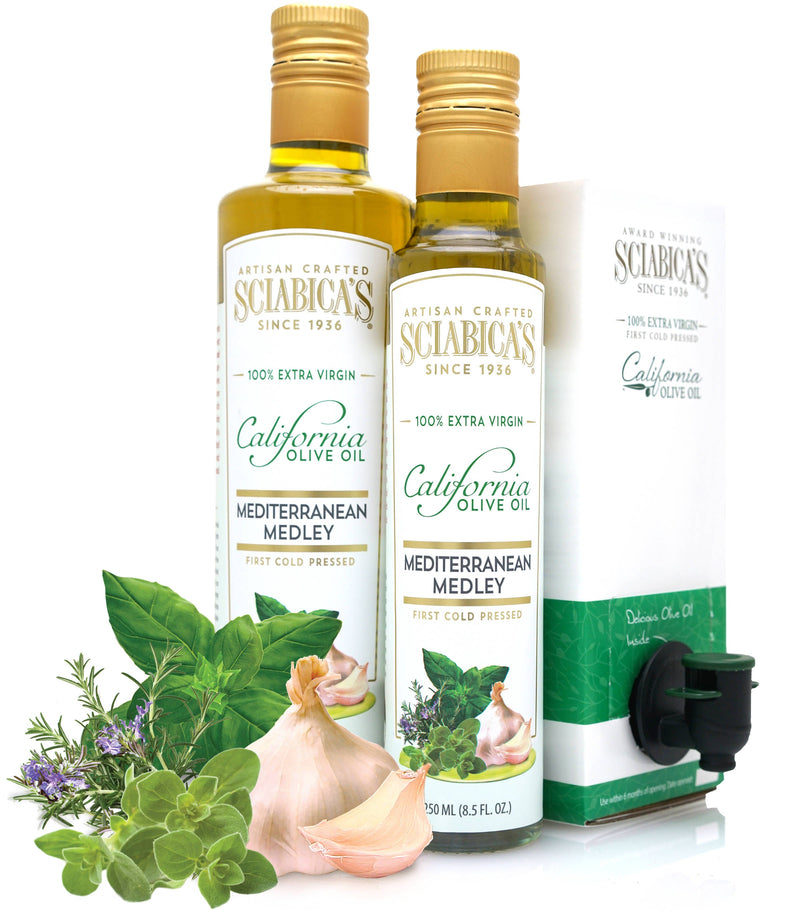 Sciabica's Mediterranean Medley Olive Oil — 100% California Extra Virgin