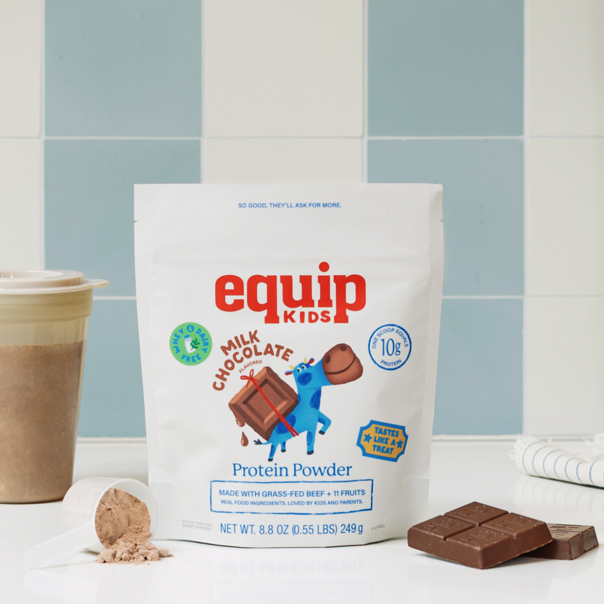 Equip Kids Protein Powder Milk Chocolate