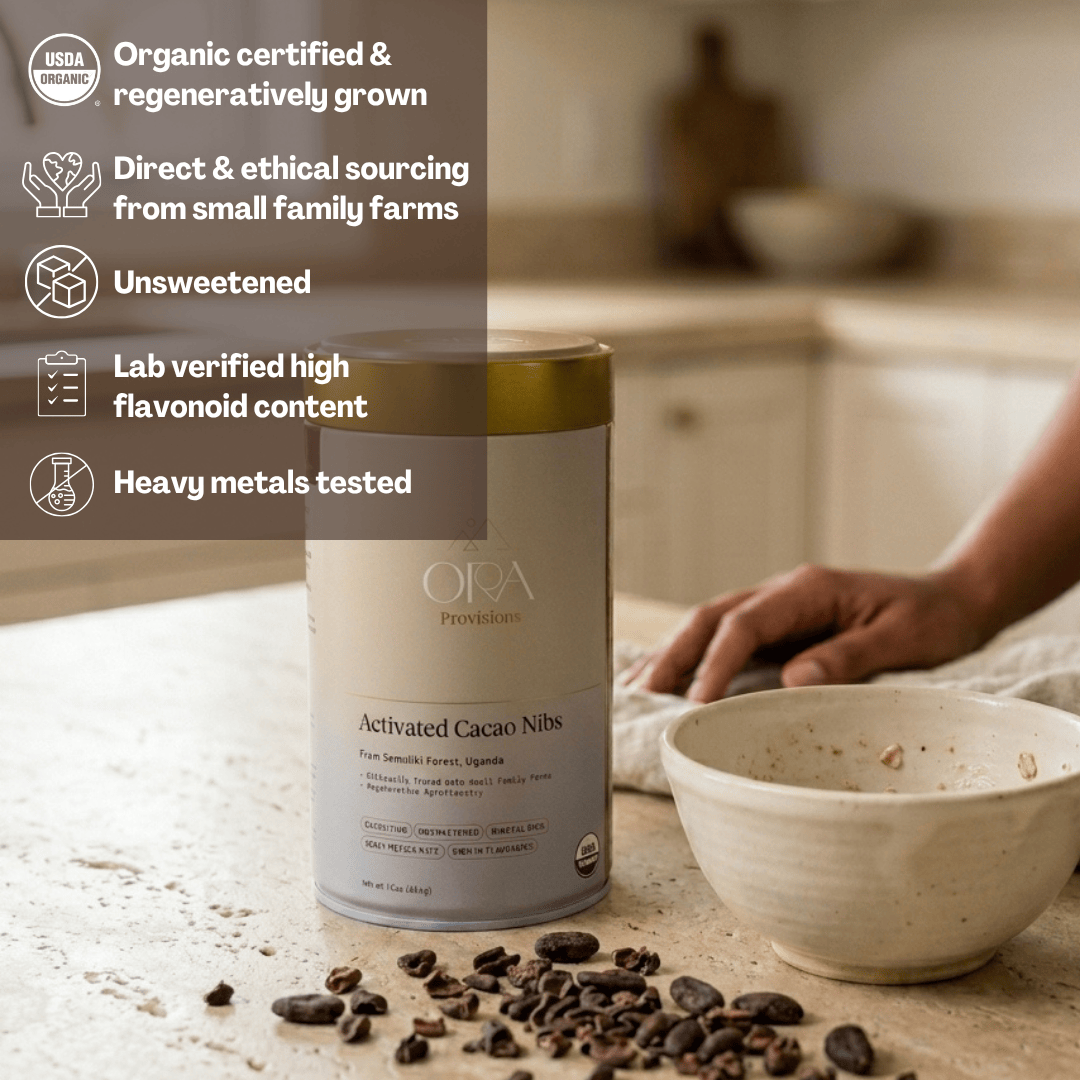 Ora Cacao nibs benefits