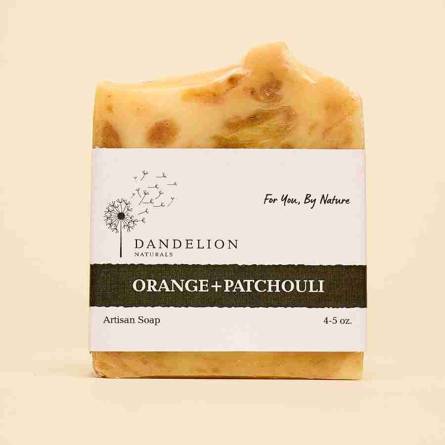 Dandelion Naturals Orange & Patchouli Bar Soap