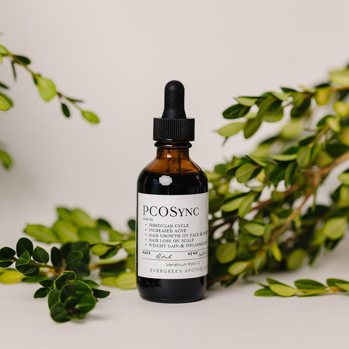 Evergreen Apothecary PCOSync Tincture 2oz image 2