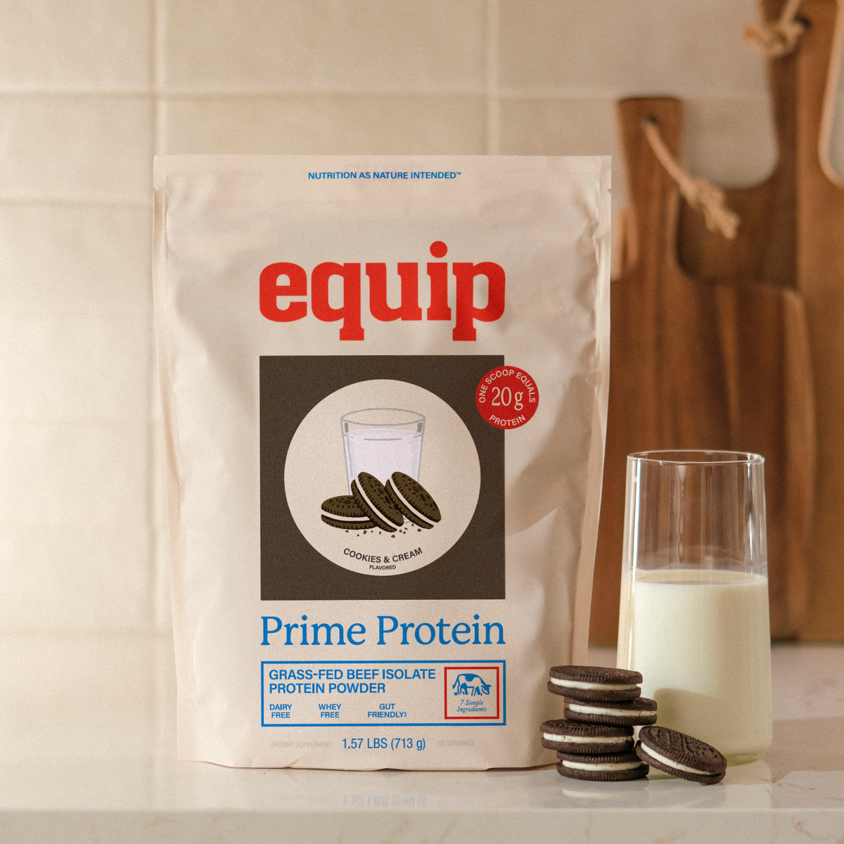 Equip Prime Protein Cookies & Cream