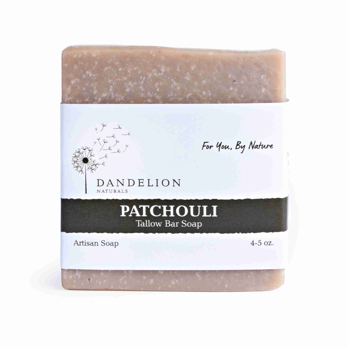 Dandelion Naturals Patchouli Tallow Bar Soap