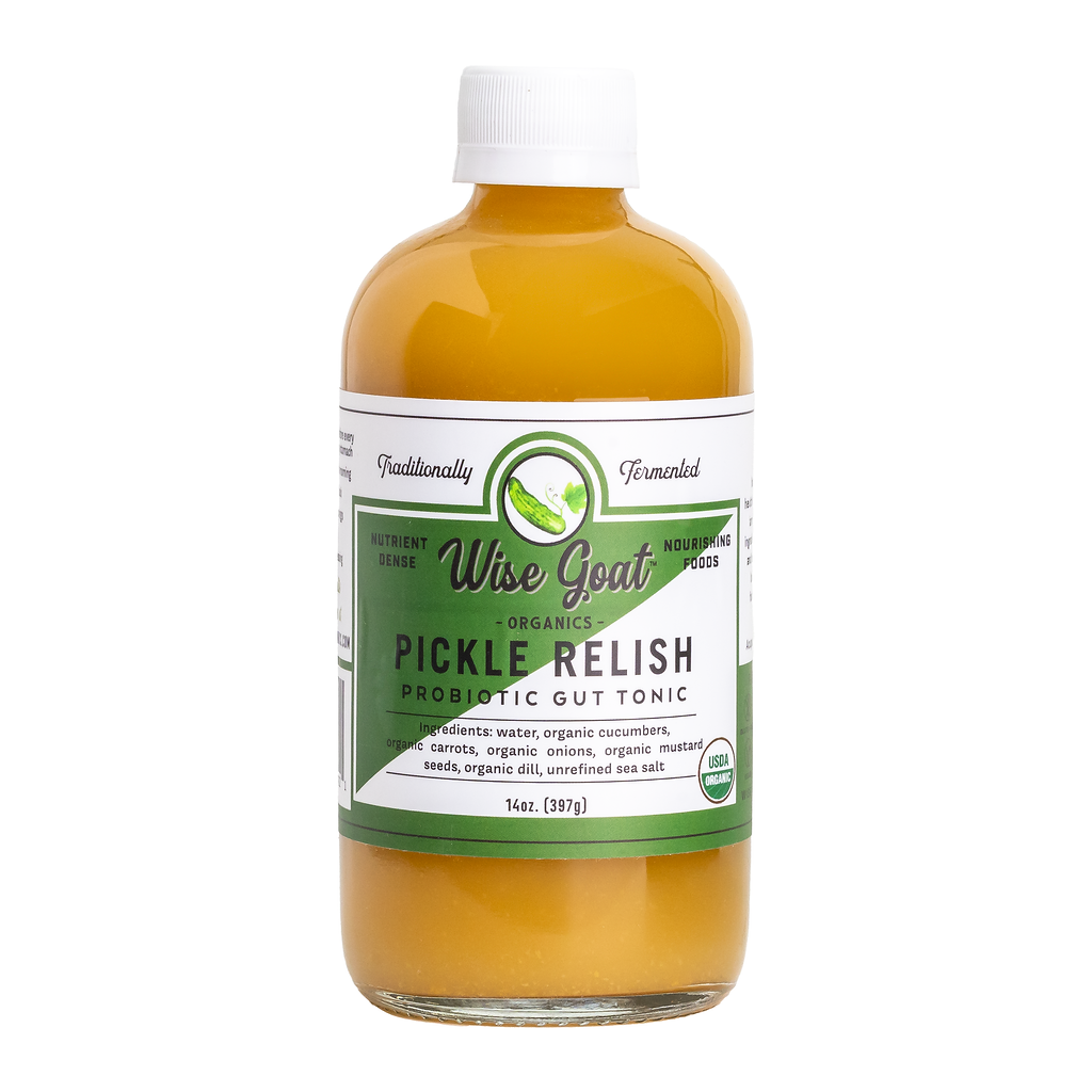 Wise Goat Organics Pickle Relish Gut Tonic