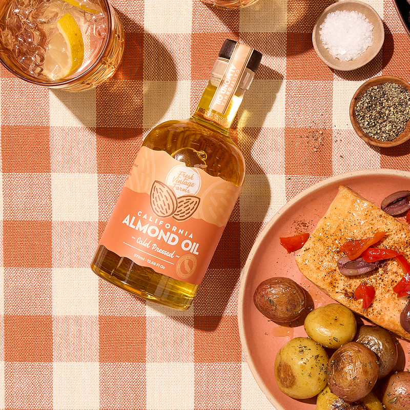 Fresh Vintage Farms Pure Cold Pressed Almond Oil