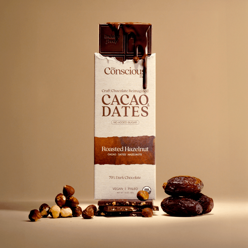 Roasted Hazelnut Dark Chocolate