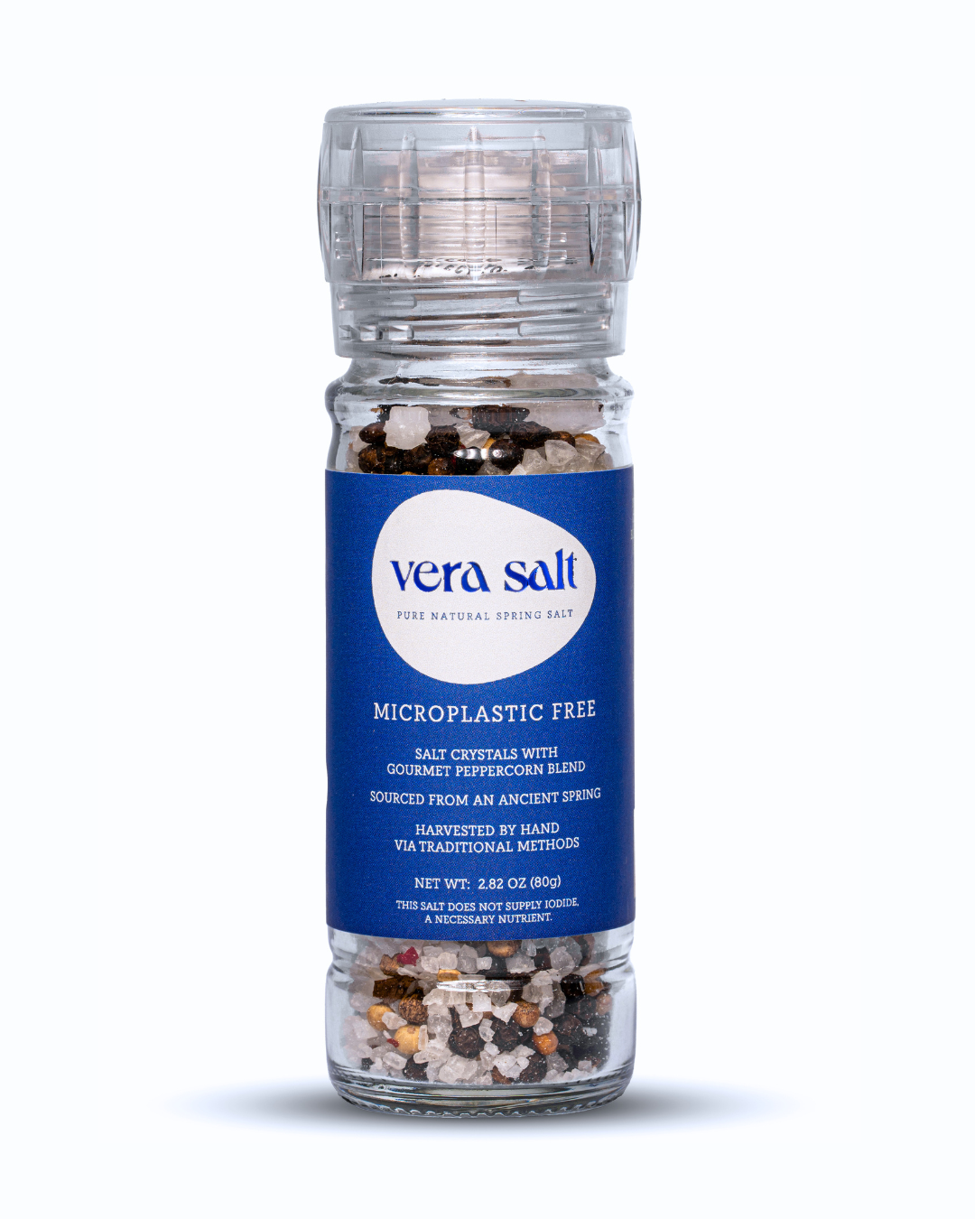 Vera Salt Spring Salt & Pepper Ceramic Grinder 80g