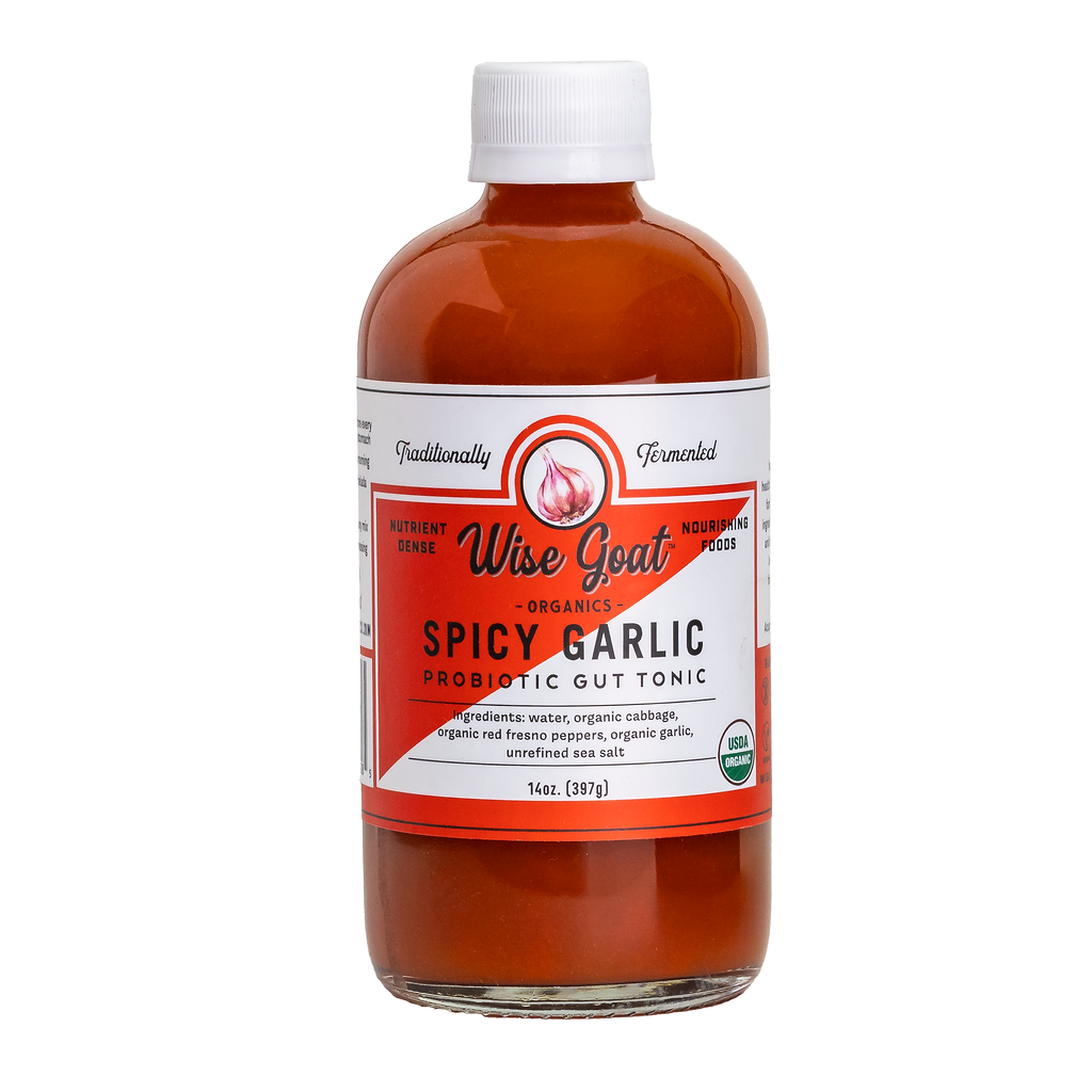 Wise Goat Organics Spicy Garlic Gut Tonic