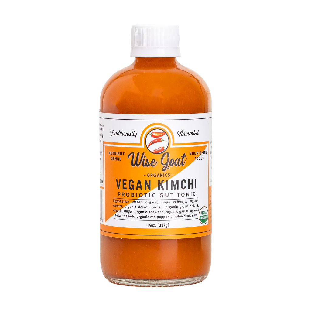 Wise Goat Organics — Vegan Kimchi Gut Tonic - Raw & Organic