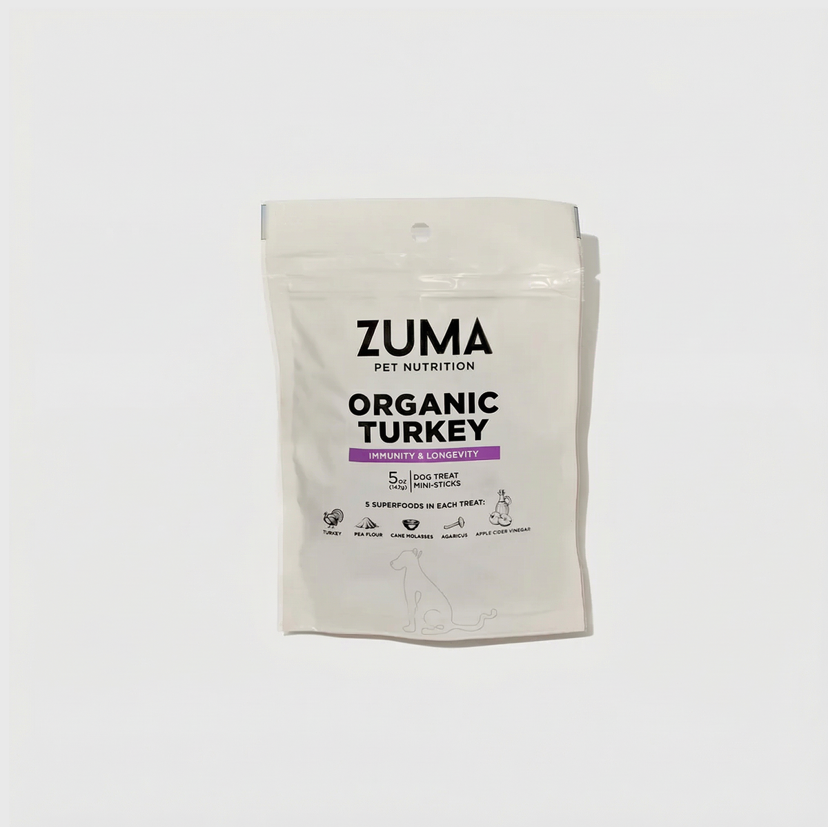 Zuma Nutrition Organic Turkey Dog Treats