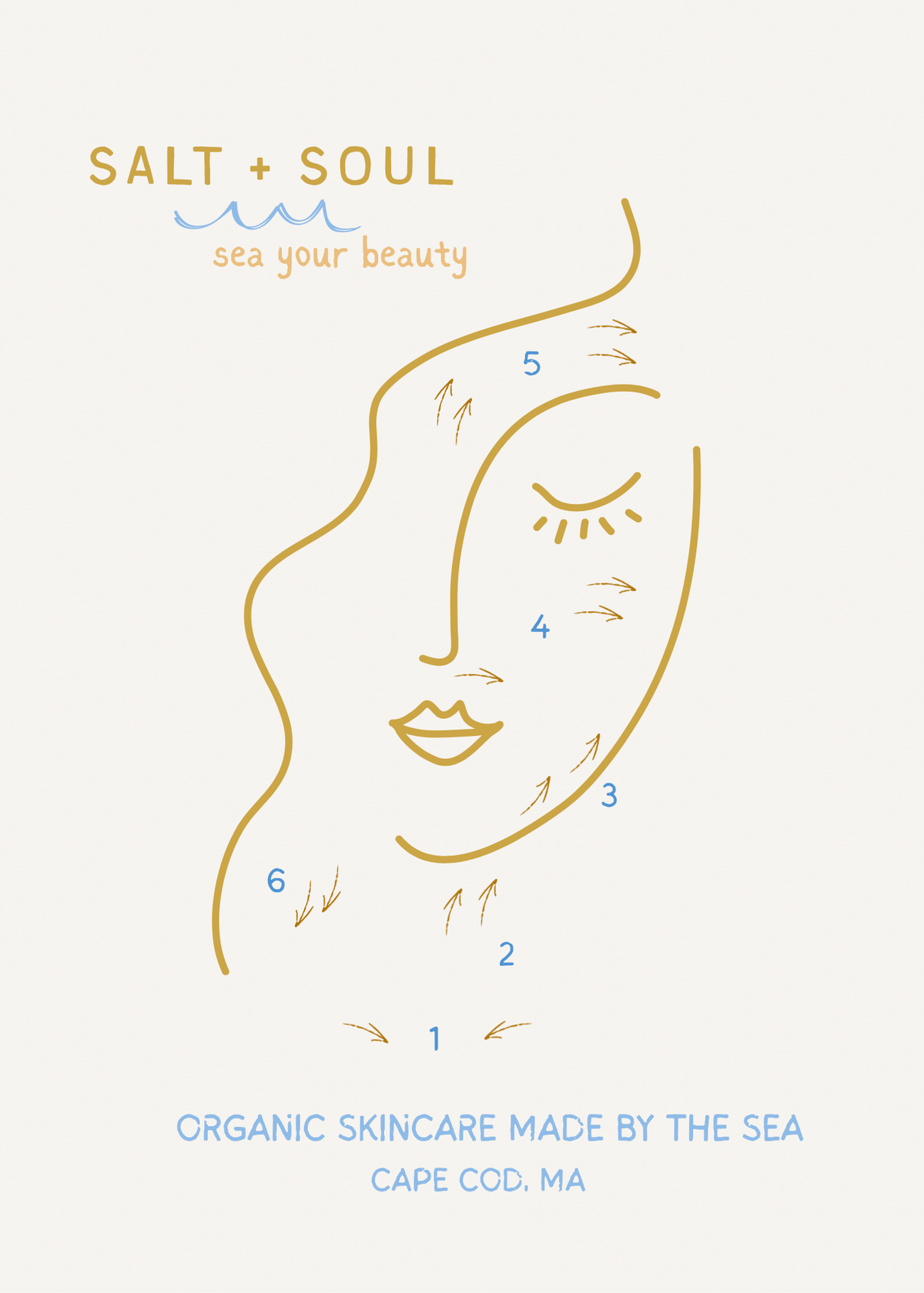 Salt + Soul Skincare — Lymphatic Support Facial Dry Brush | Face Sculpting
